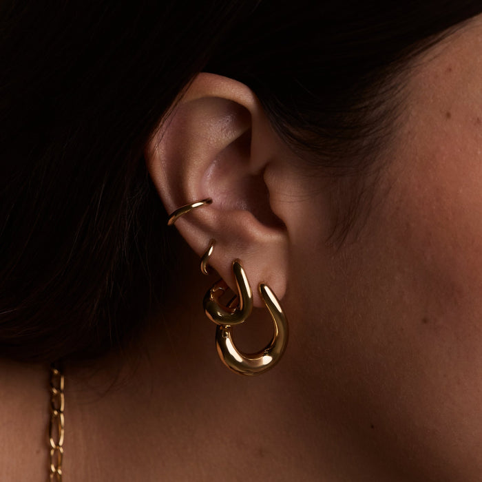 Gold Earrings-Astrid & Miyu