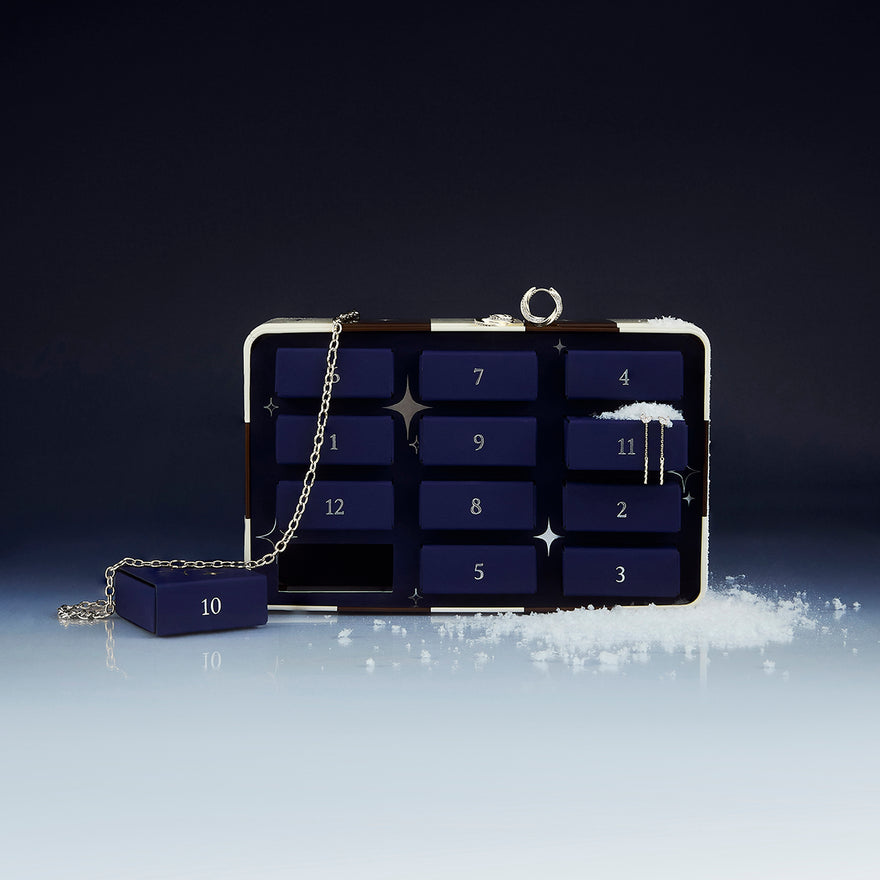 12 Day Advent Calendar in Silver-Astrid & Miyu