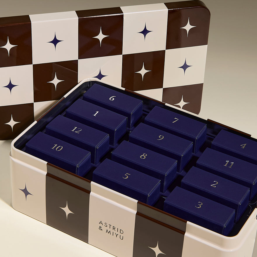 12 Day Advent Calendar in Gold-Astrid & Miyu