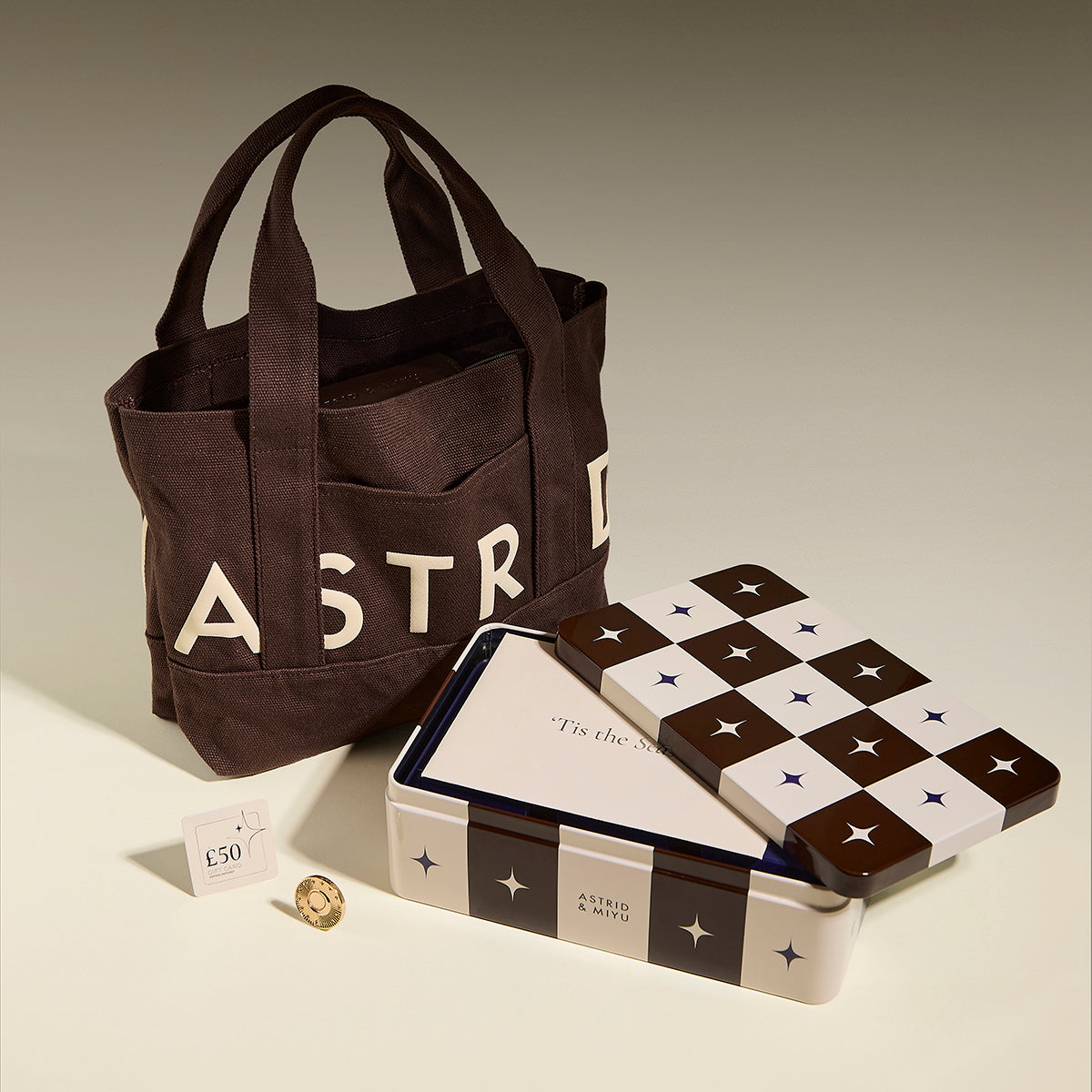12 Day Advent Calendar in Gold-Astrid & Miyu
