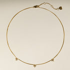 Cosmic Star Charm Necklace in Gold-Astrid & Miyu