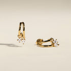 Celestial Crystal Huggies in Gold-Astrid & Miyu