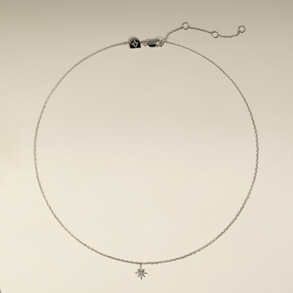 Twilight Star Pendant Necklace in Silver-Astrid & Miyu