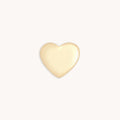 A&M Junior Collection - Heart Click Charm in 9k Gold - Click Charm - Astrid & Miyu