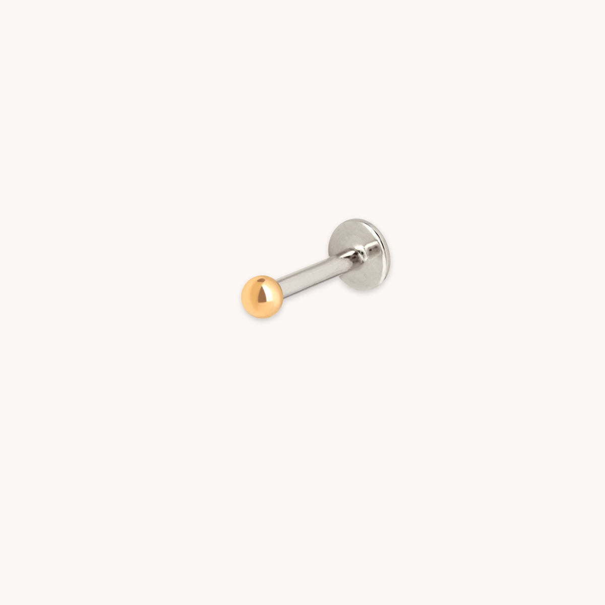 Essential Ball Titanium Piercing Stud in Gold-Astrid & Miyu