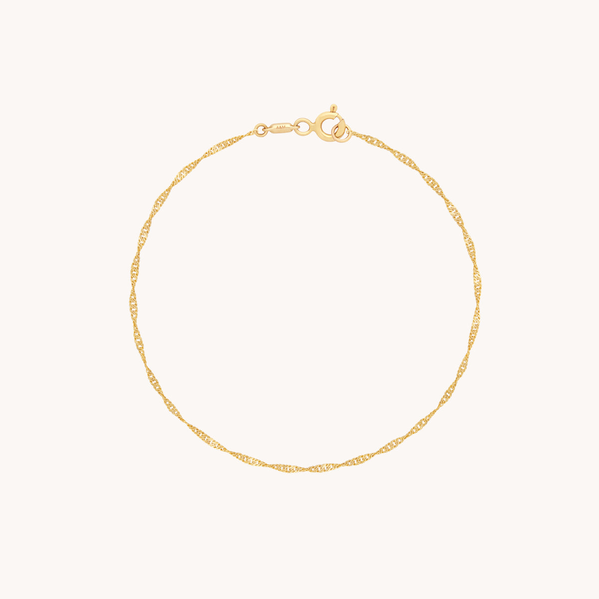 Astrid Chain Bracelet in Solid Gold-Astrid & Miyu
