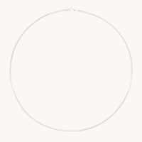 Chelsea Chain Necklace in Solid White Gold-Astrid & Miyu