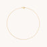 Marylebone Chain Anklet in Solid Gold-Astrid & Miyu