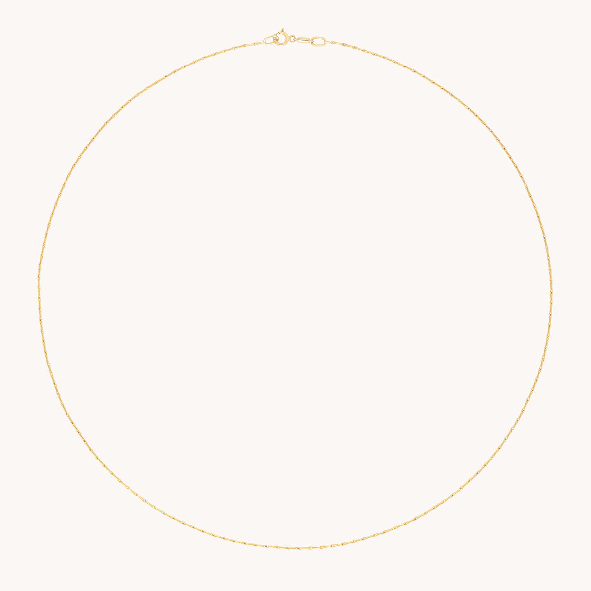 Marylebone Chain Necklace in Solid Gold-Astrid & Miyu