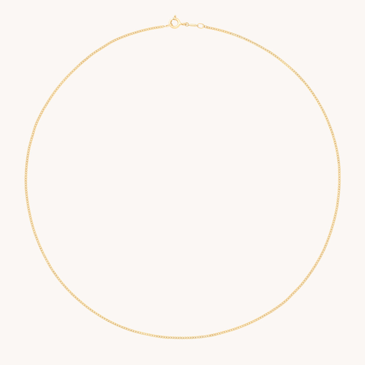 Bold Miyu Chain Necklace in Solid Gold-Astrid & Miyu