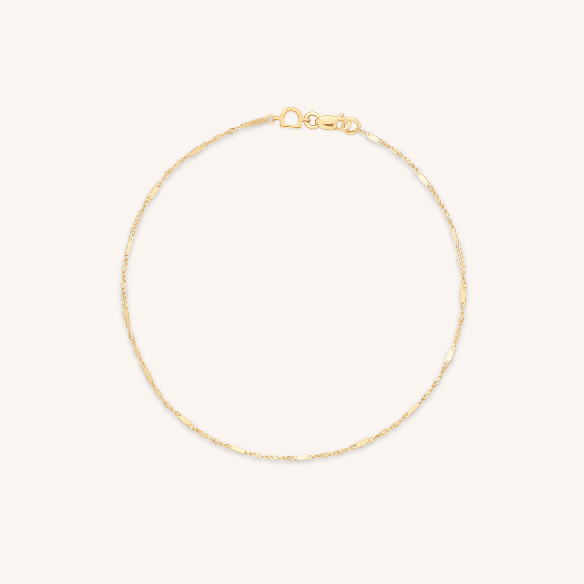 Astrid Story Chain Bracelet in Solid Gold-Astrid & Miyu