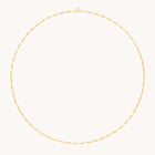 Soho Chain Necklace in Solid Gold-Astrid & Miyu