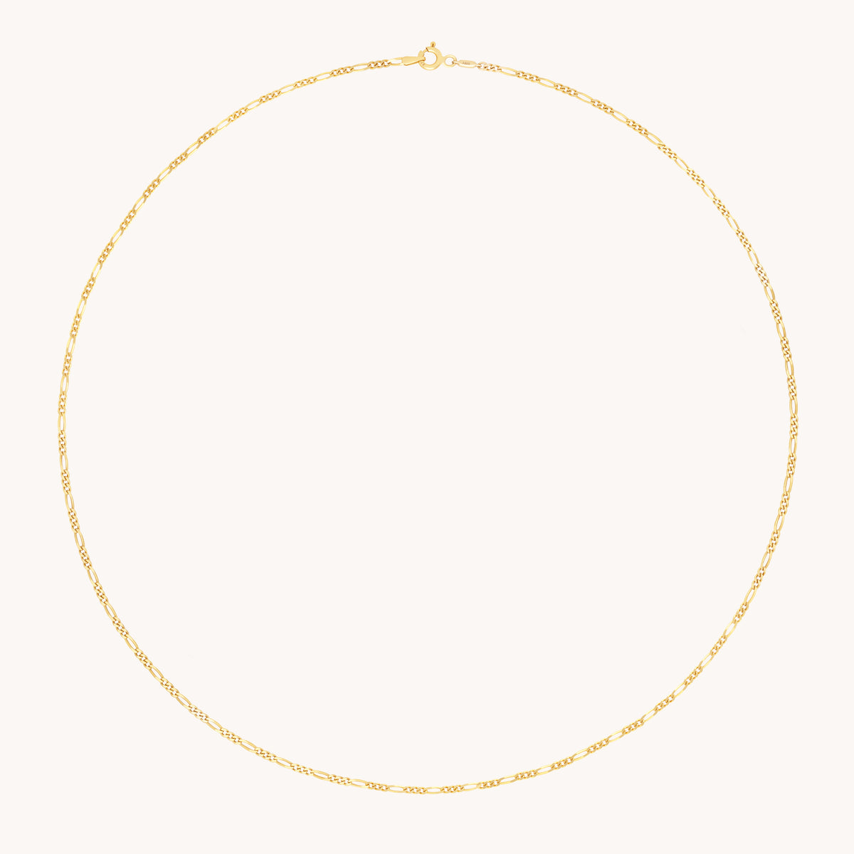 Soho Chain Necklace in Solid Gold-Astrid & Miyu