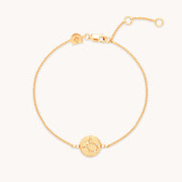 18k Gold Plated Jewellery - Gemini Zodiac Bracelet in Gold - Zodiac - Astrid & Miyu
