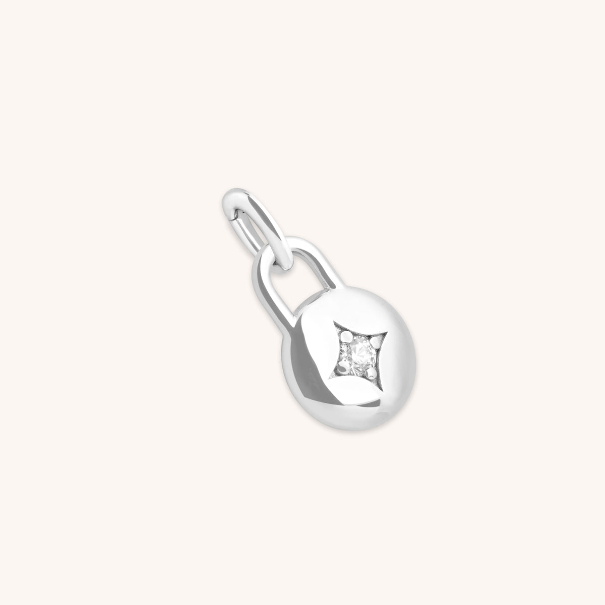 Crystal Clip Charm in Silver-Astrid & Miyu