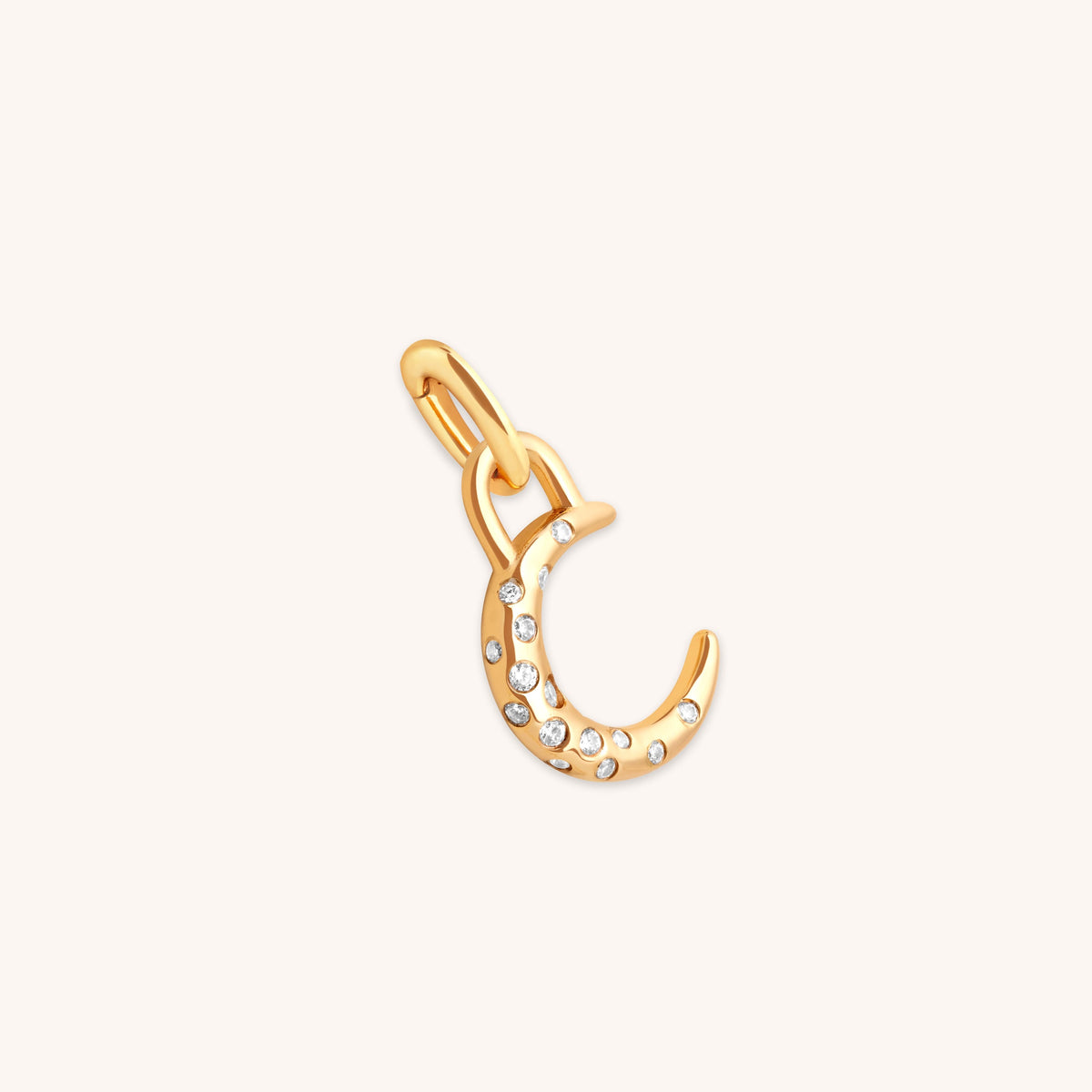 Moon Scatter Clip Charm in Gold-Astrid & Miyu