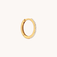 Jewelled Hoop in Gold-Astrid & Miyu