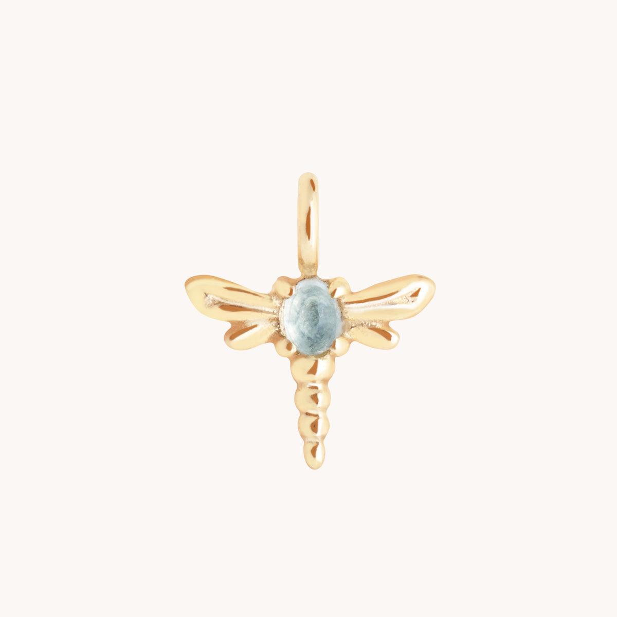 Dragonfly Charm 9k Gold-Astrid & Miyu