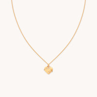 18k Gold Plated Jewellery - Heart & Snake Pendant Necklace in Gold - Pendant Necklace - Astrid & Miyu