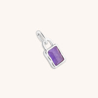 Kawa Stone December Clip Charm in Silver-Astrid & Miyu