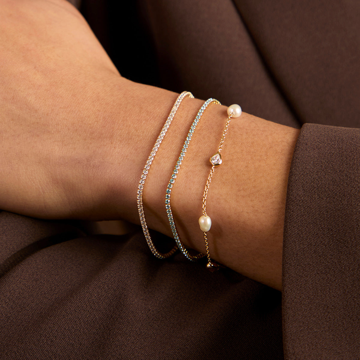Molten Charm Bracelet-Astrid & Miyu