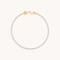 Blue Tennis Bracelet-Astrid & Miyu