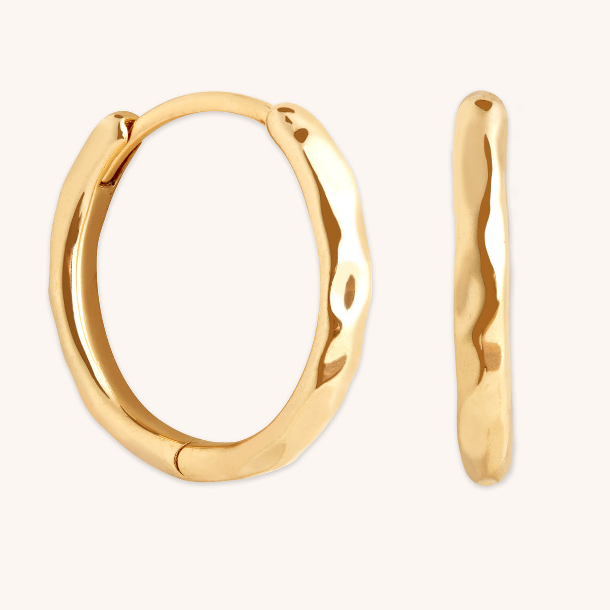 Molten Texture Hoops-Astrid & Miyu