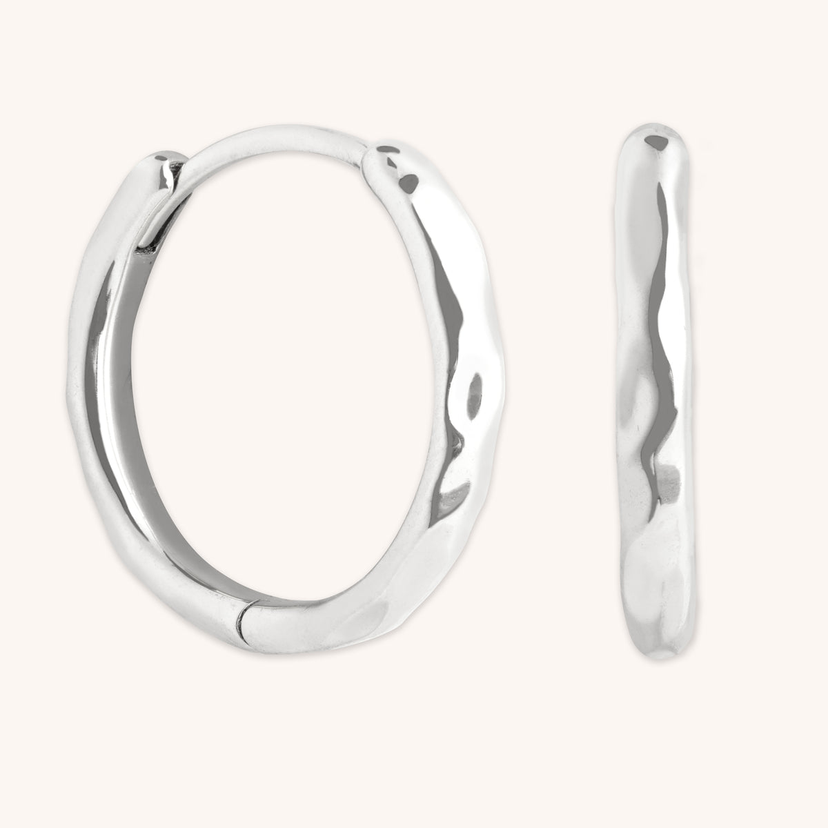 Molten Texture Hoops-Astrid & Miyu