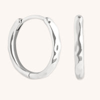 Molten Texture Hoops-Astrid & Miyu