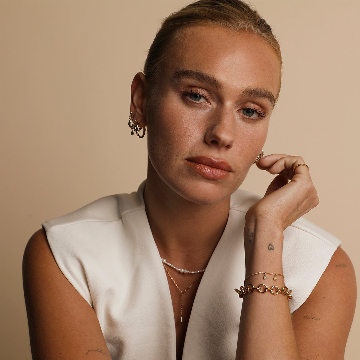 Molten Opal Pear 9k Gold-Astrid & Miyu