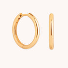 Essential Medium Hoops in Gold-Astrid & Miyu