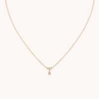 Opal Cluster Pendant in Solid Gold-Astrid & Miyu
