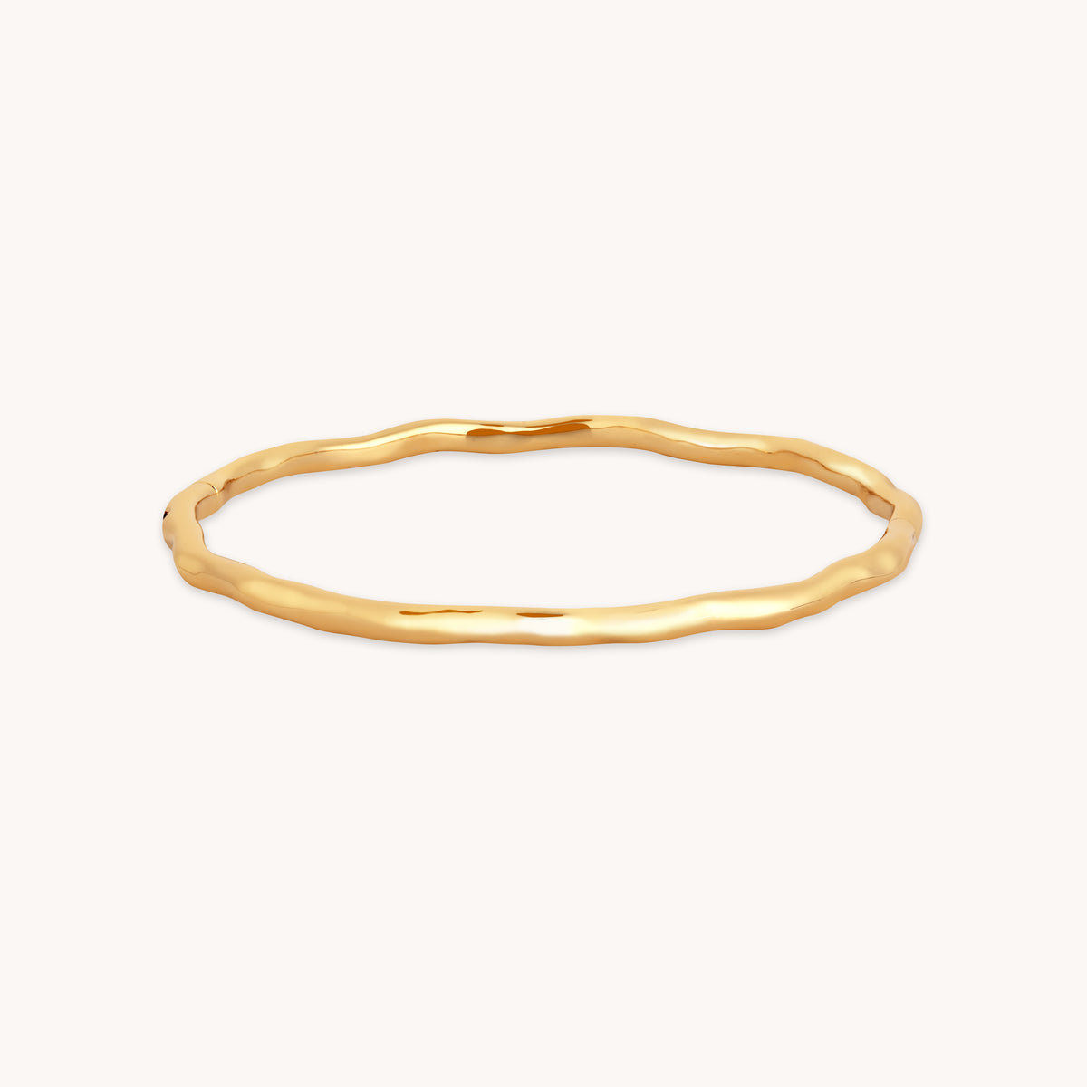 Molten Bangle in Gold-Astrid & Miyu
