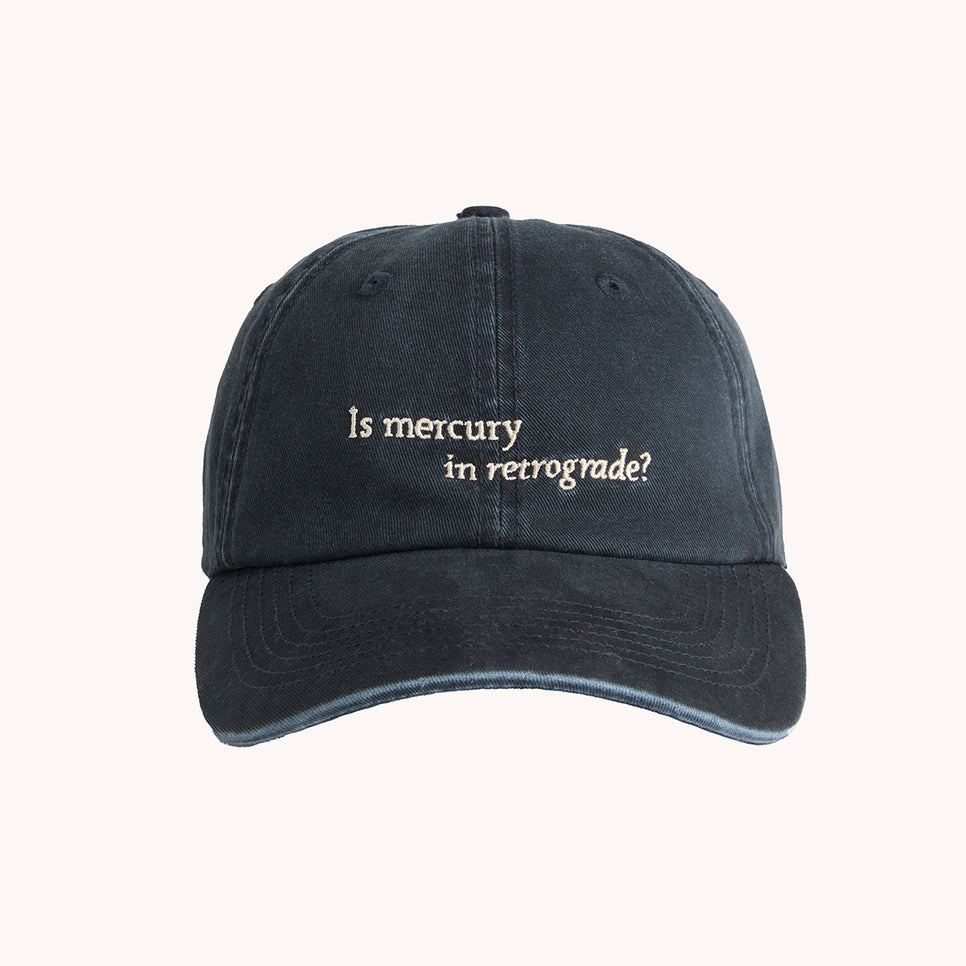 Mercury in Retrograde Cap in Dark Blue-Astrid & Miyu