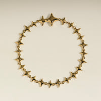 Cosmic Star Chain Bracelet in Gold-Astrid & Miyu