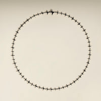 Cosmic Star Chain Necklace in Silver-Astrid & Miyu