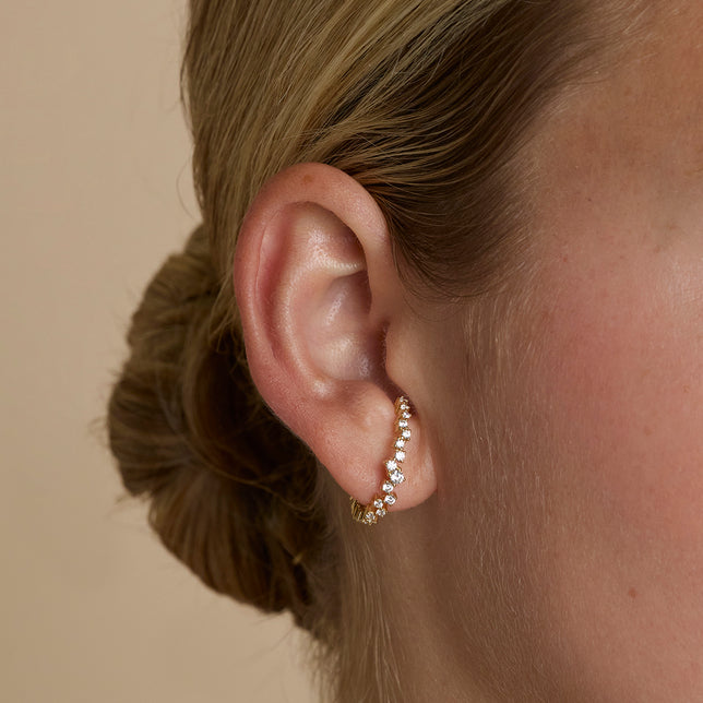 Orbit Crystal Studs in Gold-Astrid & Miyu