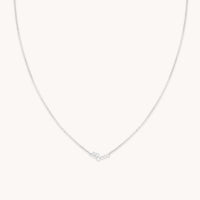 Crystal Scatter Necklace in Silver-Astrid & Miyu
