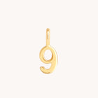Number Charms - 9 Charm 9k Gold - Welding Charm - Astrid & Miyu