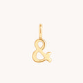 Initial Charms - & Charm 9k Gold - Welding Charm - Astrid & Miyu