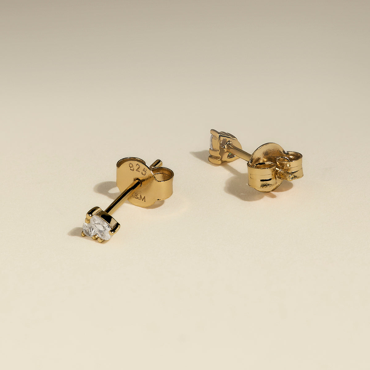 Butterfly Earring Back in Gold-Astrid & Miyu
