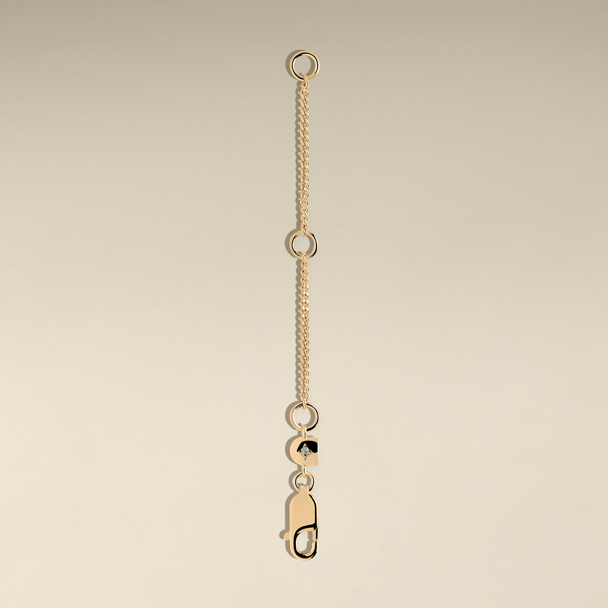 Curb Chain Extender in Gold-Astrid & Miyu