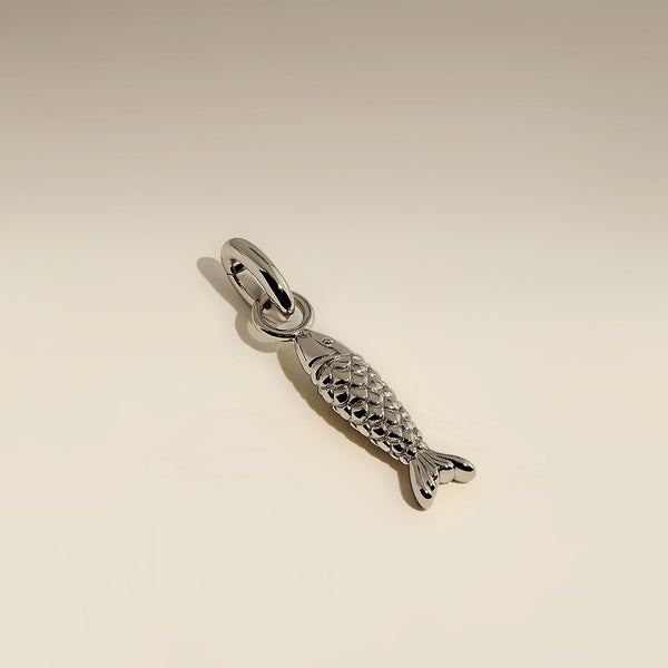 Fish Clip Charm in Silver-Astrid & Miyu