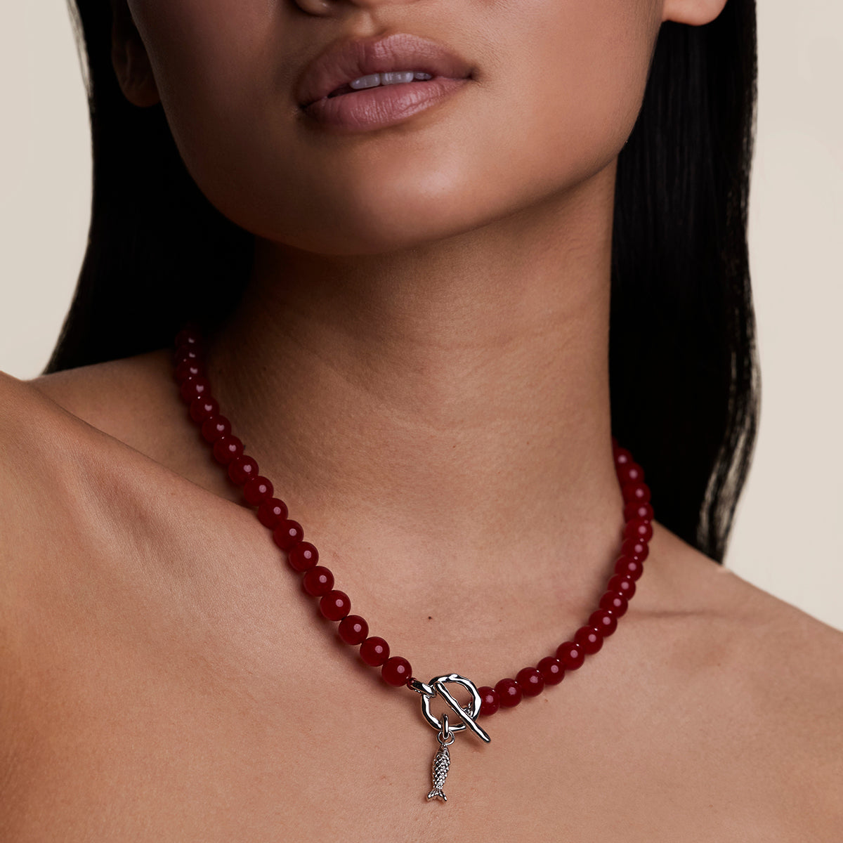 Fish Clip Charm in Silver-Astrid & Miyu