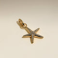 Starfish Clip Charm in Gold-Astrid & Miyu