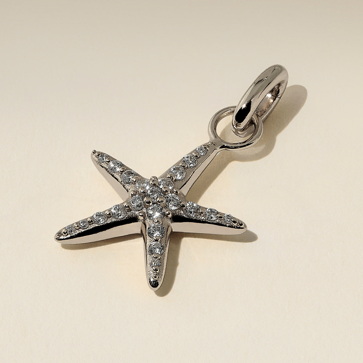 Starfish Clip Charm in Silver-Astrid & Miyu