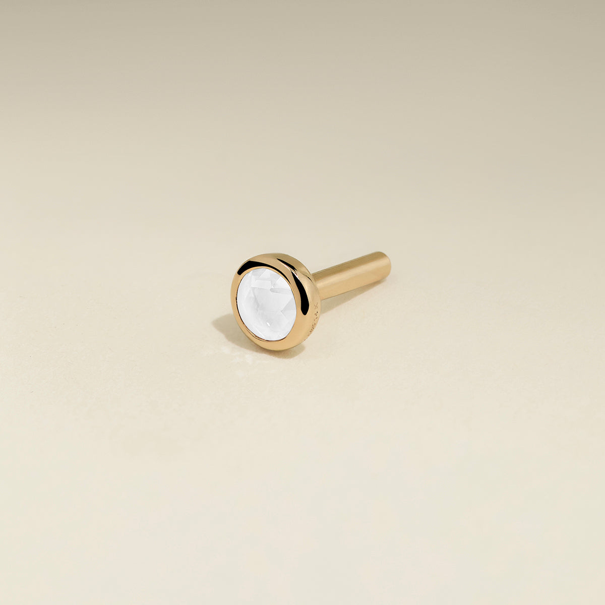 Diamond Stackback™ Post in Solid Gold-Astrid & Miyu
