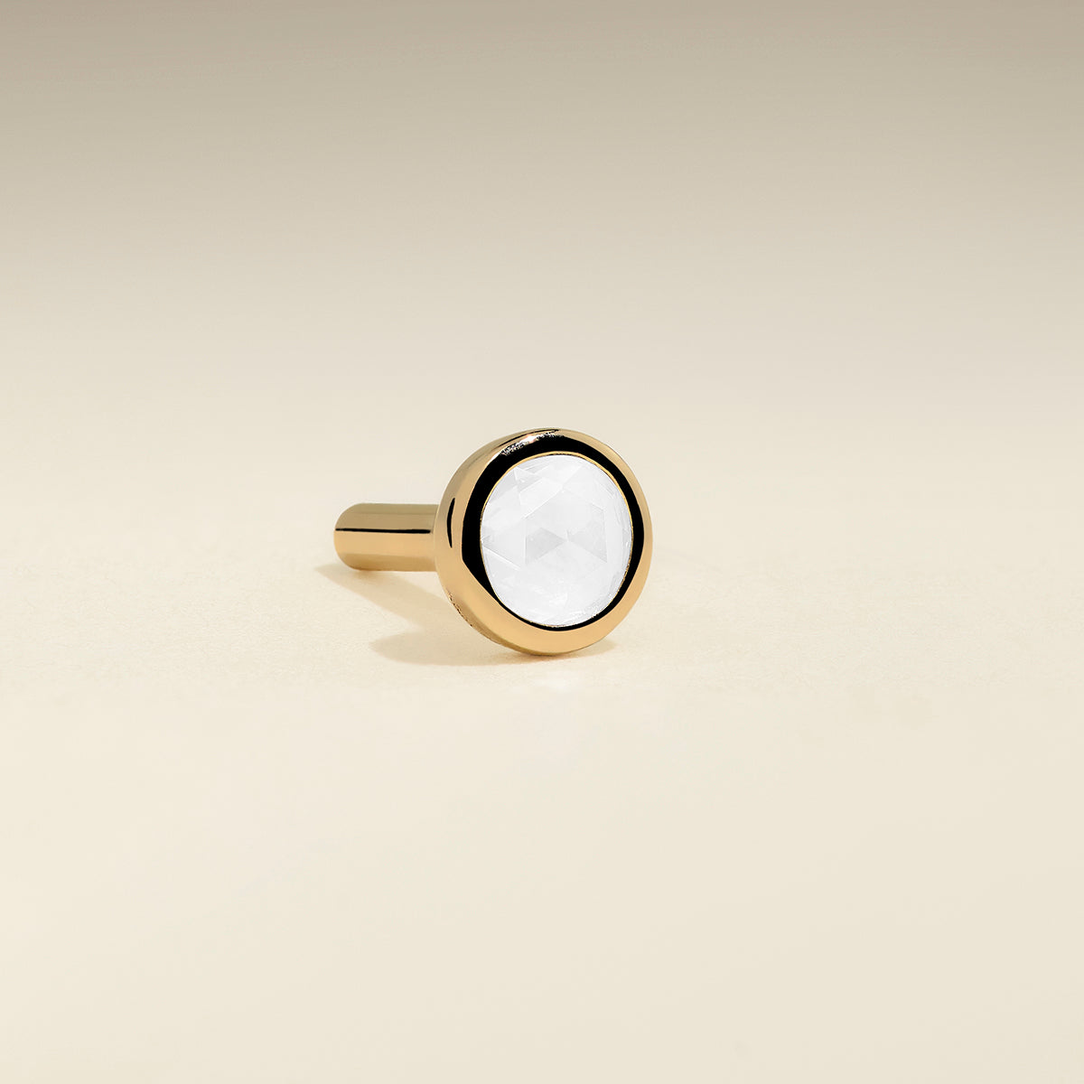 Diamond Stackback™ Post in Solid Gold-Astrid & Miyu