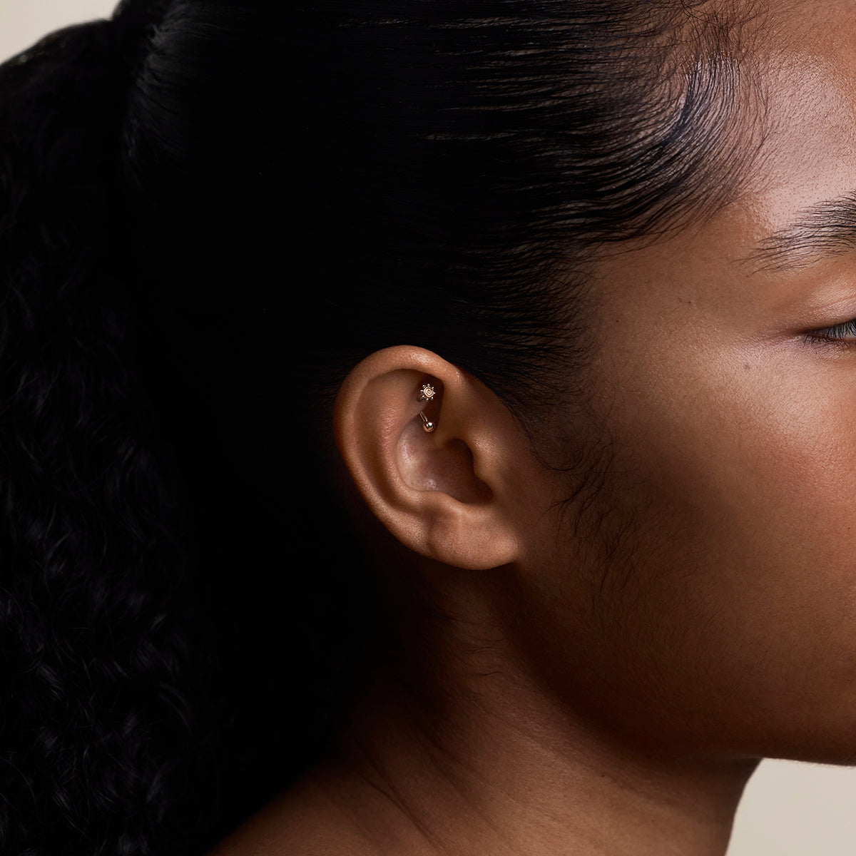 Solstice Rook Bar in Solid Gold-Astrid & Miyu