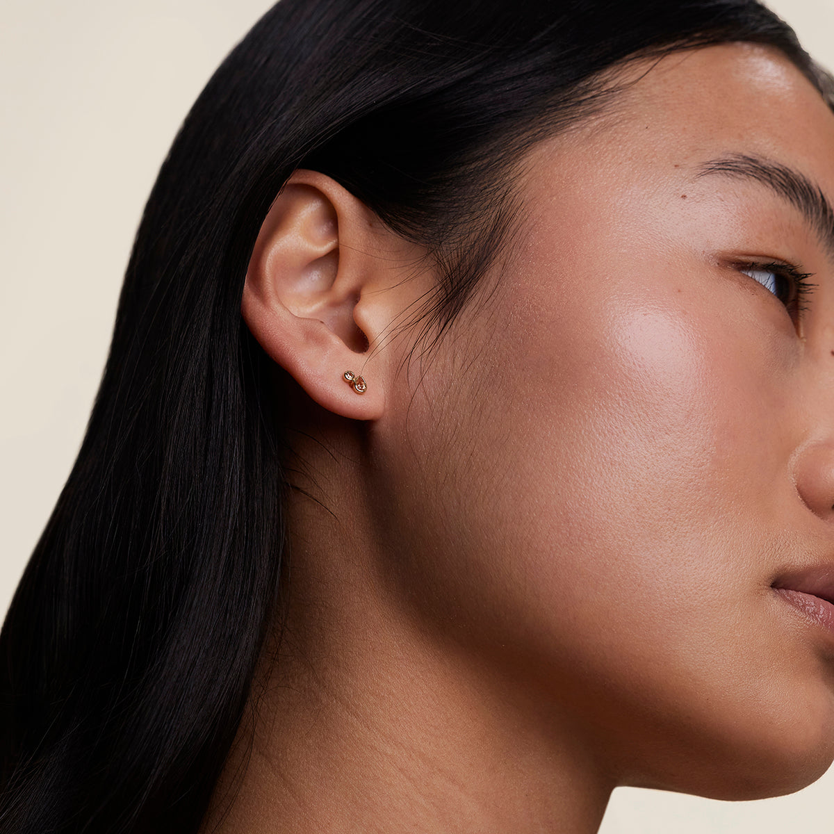 Sunset Duo Studs in Gold-Astrid & Miyu